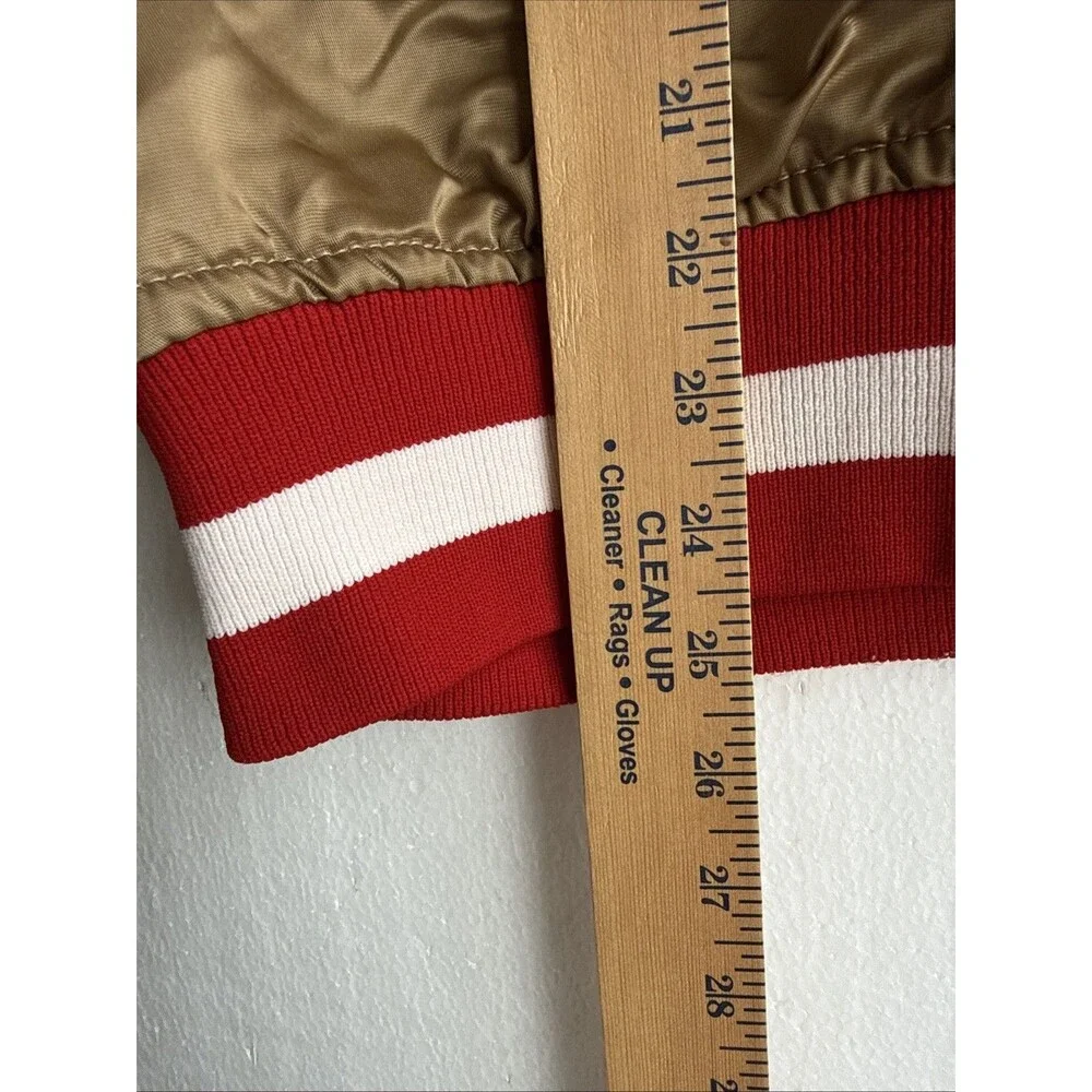 Vintage 80s Starter Pro Line San Francisco 49ers Jacket Gold Men’s Medium USA